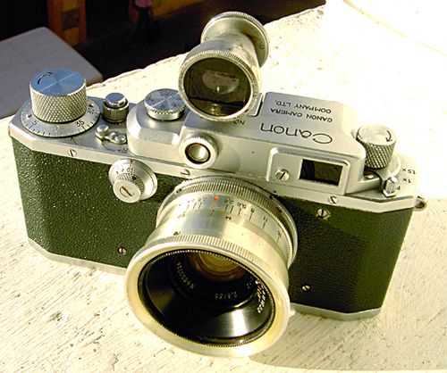 被称为垃圾产品的1949年佳能相机